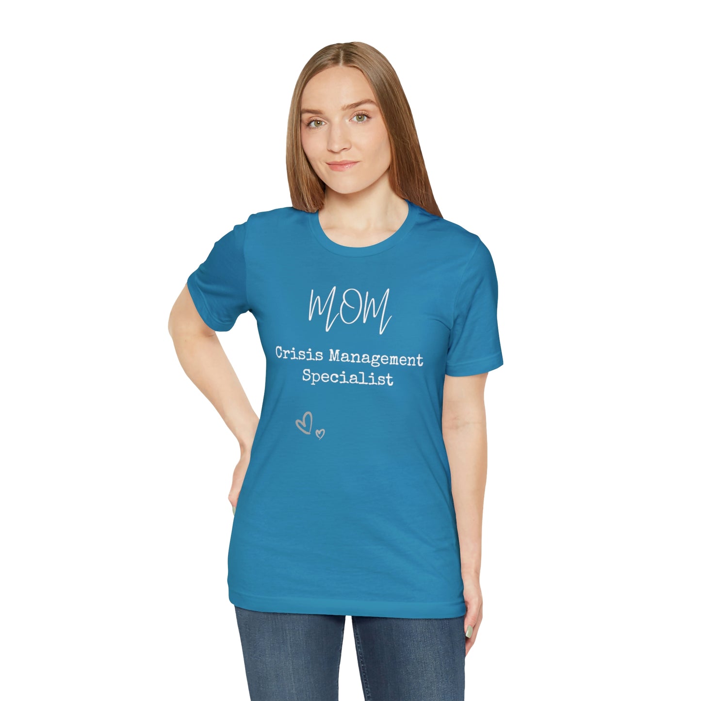 Mom Crisis Management Tshirt-Unisex Jersey Short Sleeve Tee