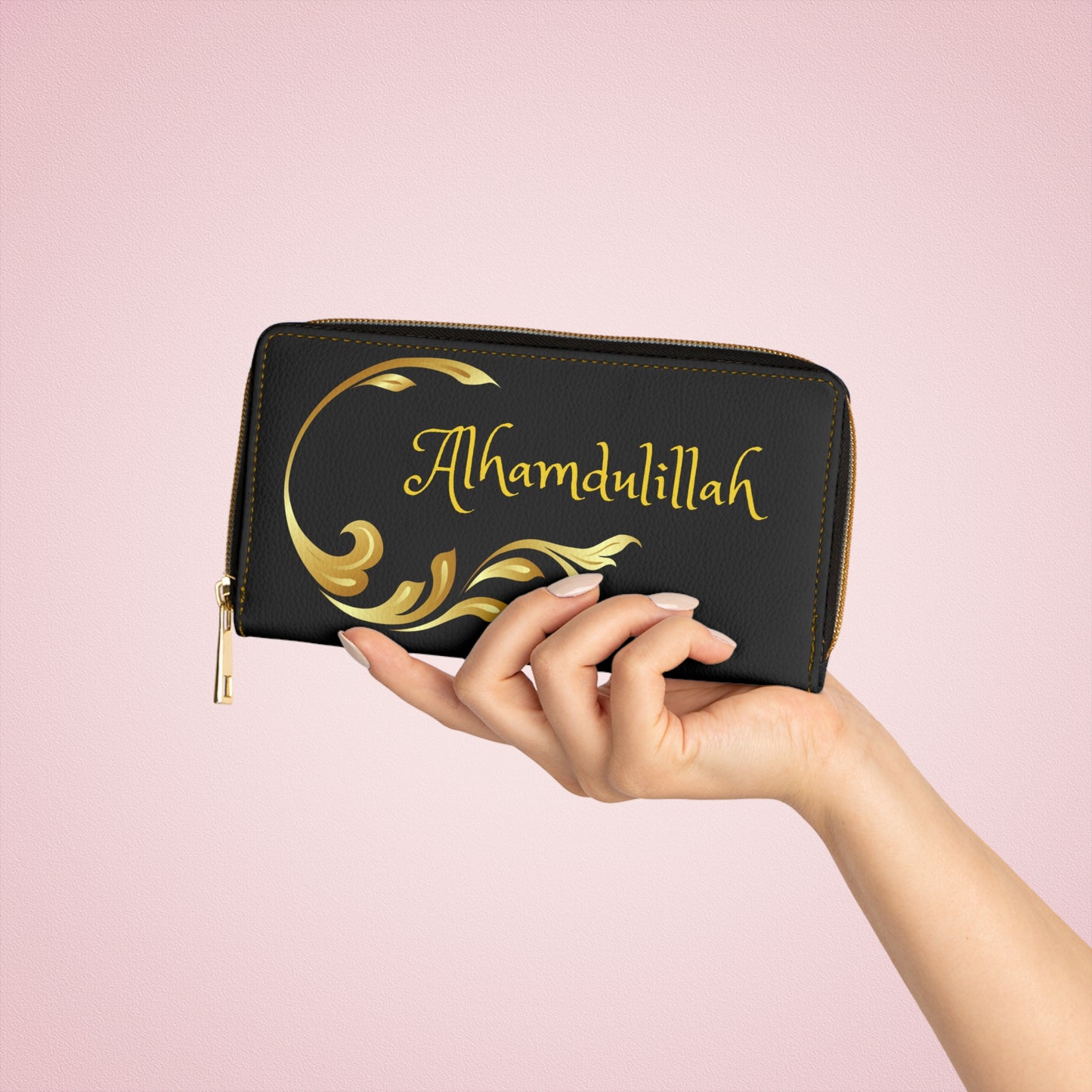 Zipper Wallet 'ALHAMDULILLAH'