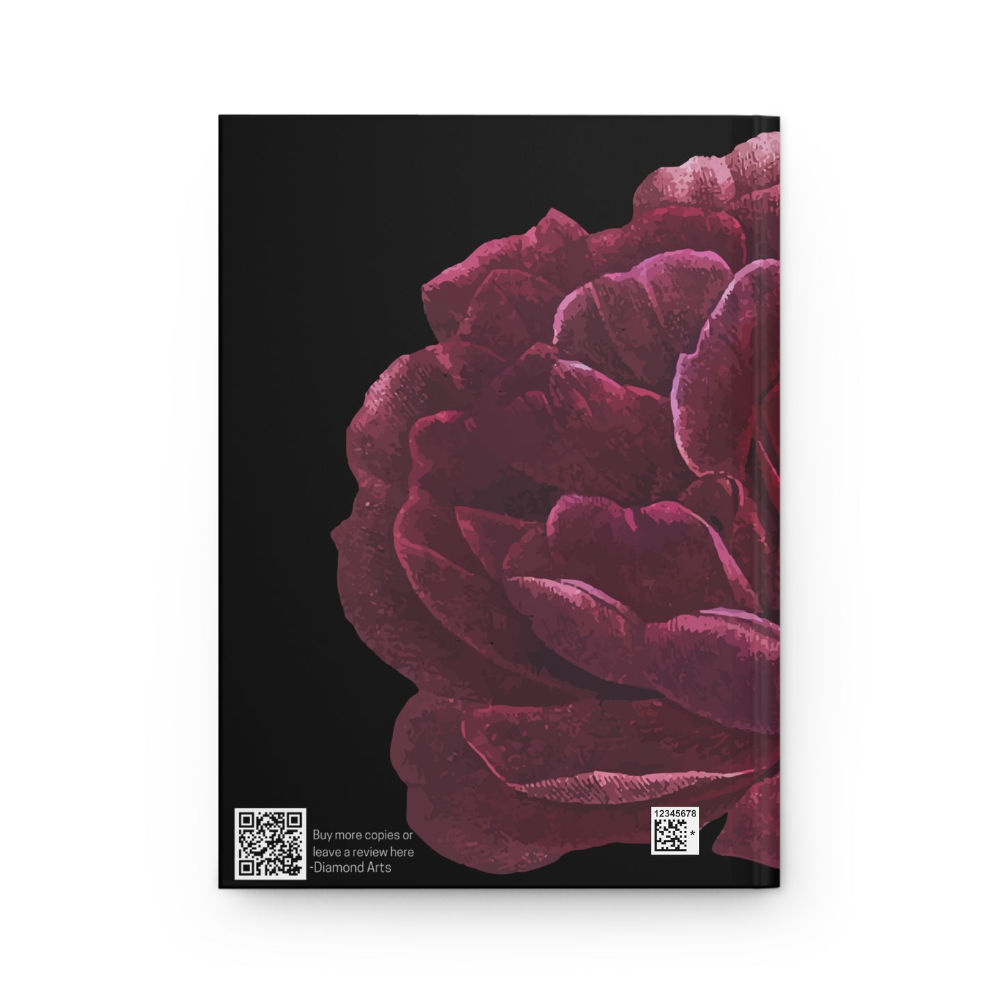 Pink Black -My Dreams Series Hardcover Journal