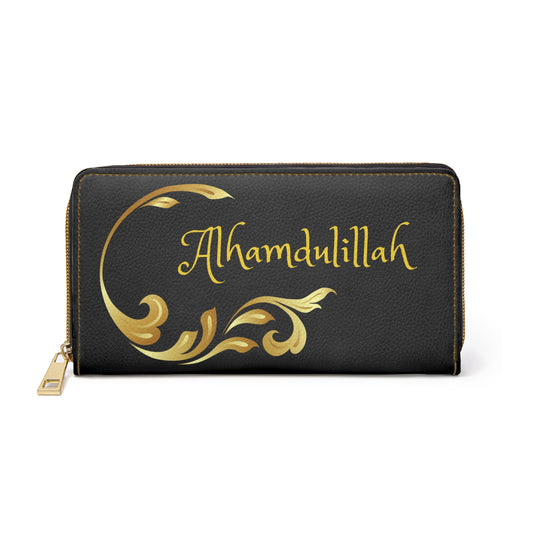 Zipper Wallet 'ALHAMDULILLAH'