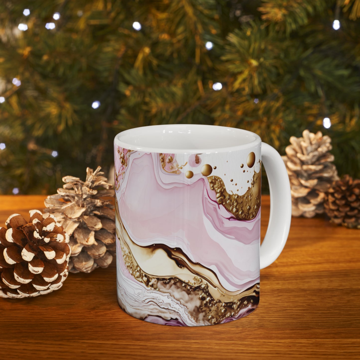 Refuel Pink Gold -Ceramic Mug 11oz