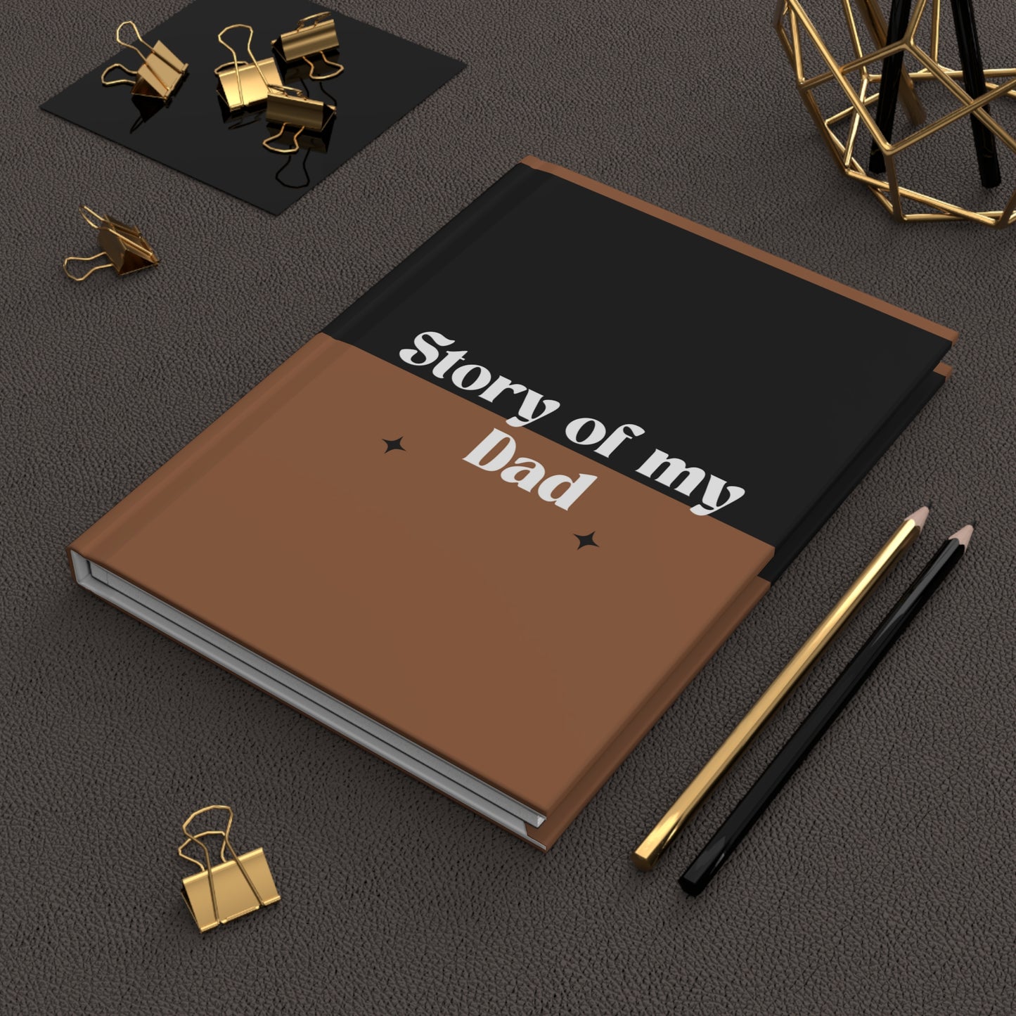 Story of my Dad-Hardcover Journal