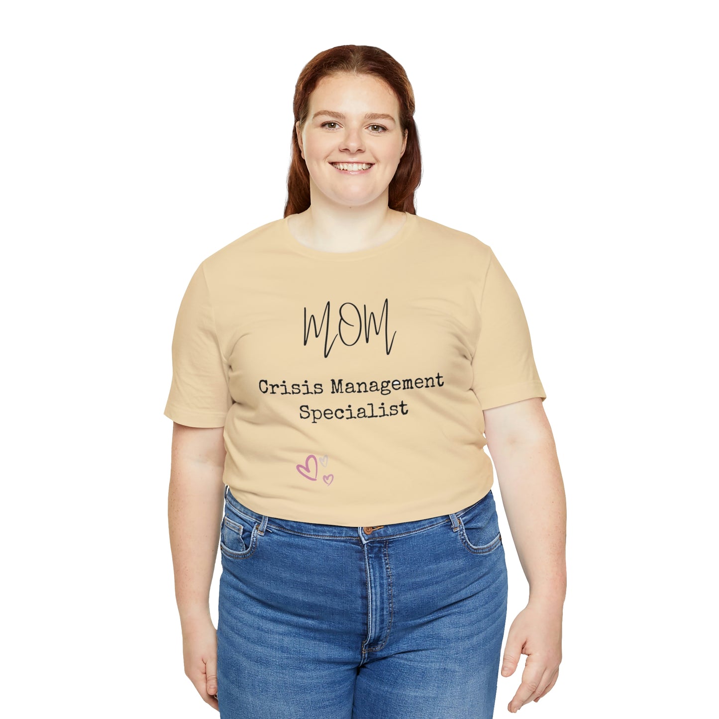 Mom Crisis Management Tshirt-Unisex Jersey Short Sleeve Tee