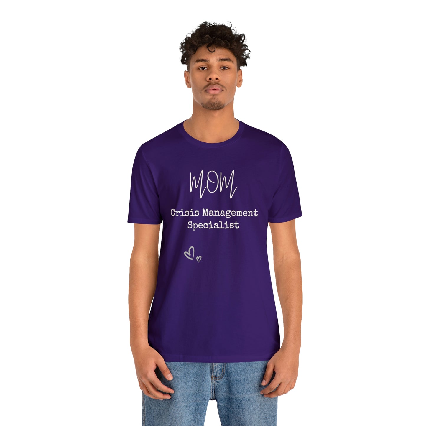 Mom Crisis Management Tshirt-Unisex Jersey Short Sleeve Tee