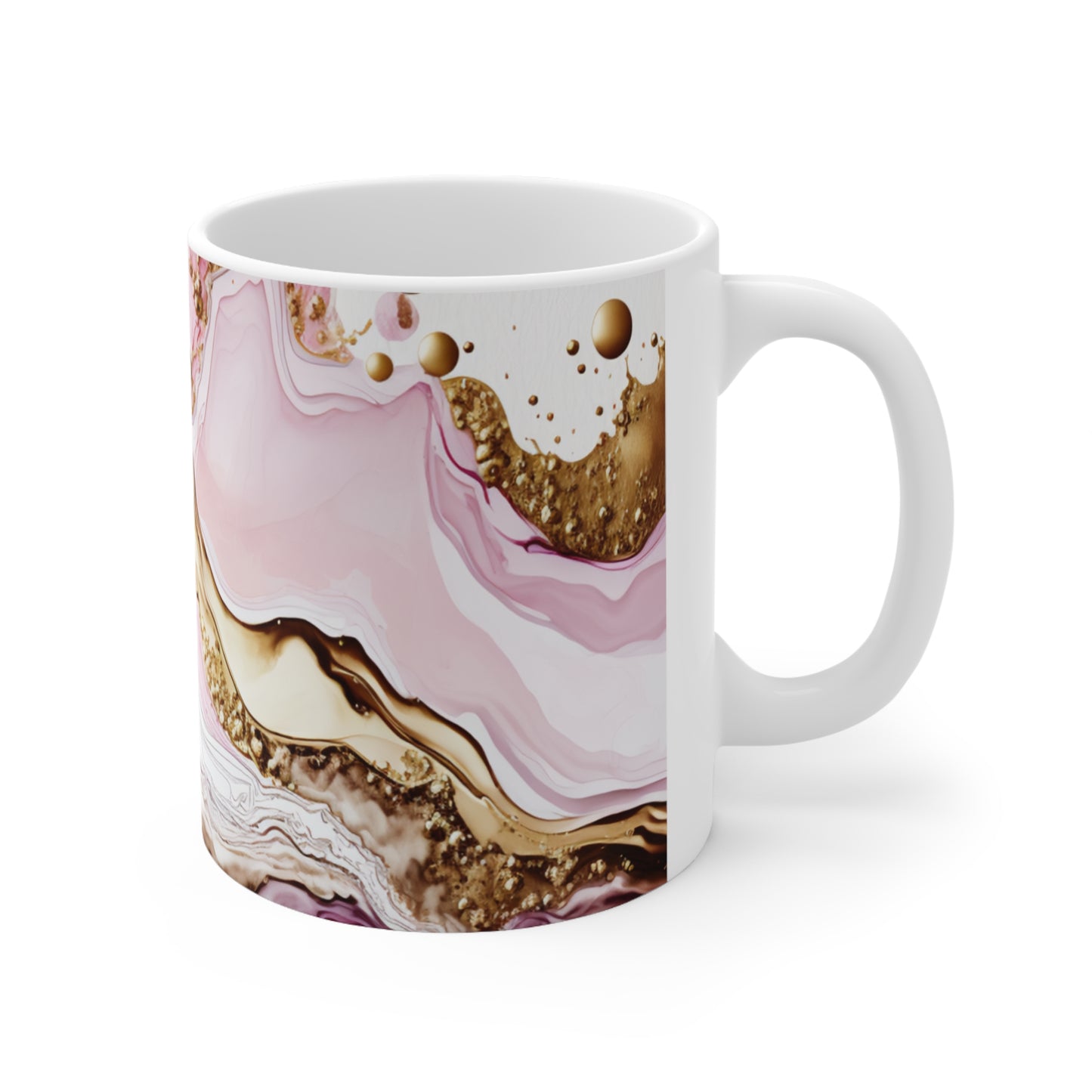 Refuel Pink Gold -Ceramic Mug 11oz