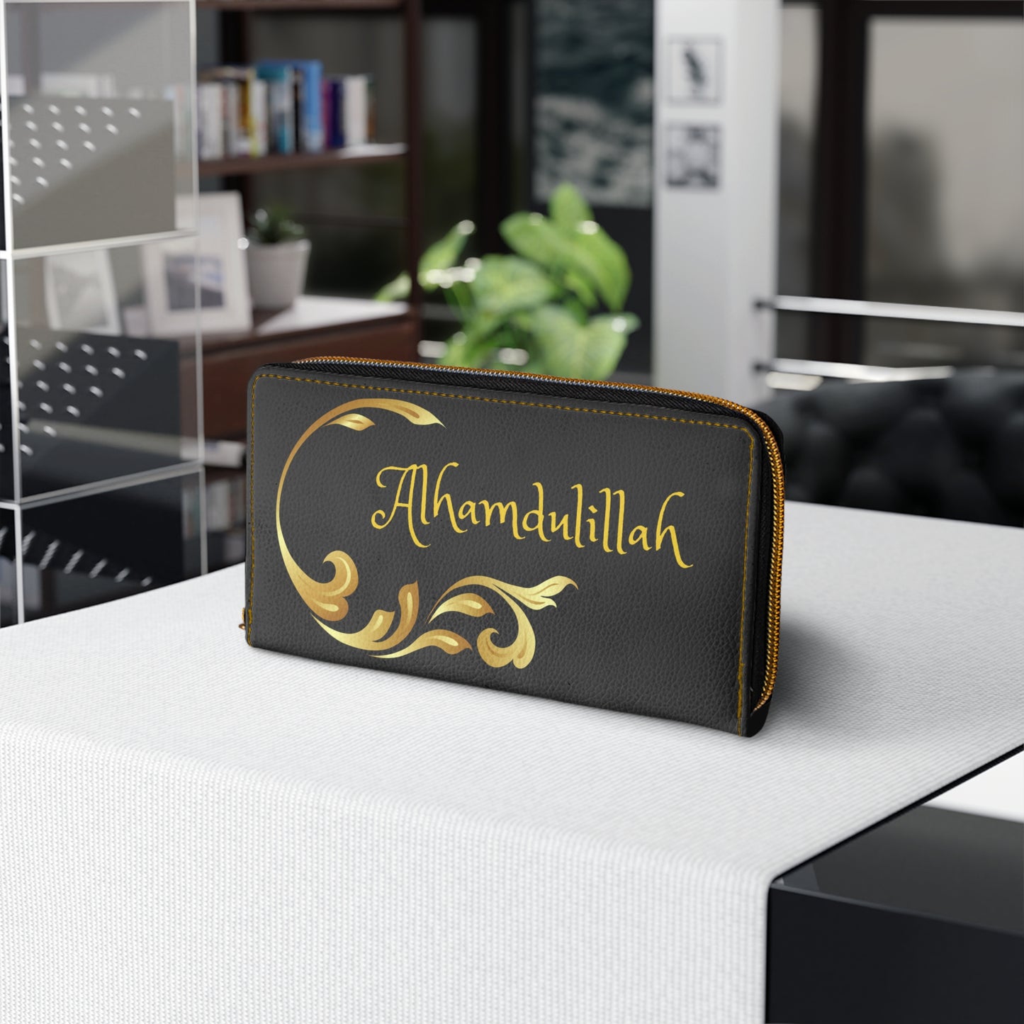 Zipper Wallet 'ALHAMDULILLAH'