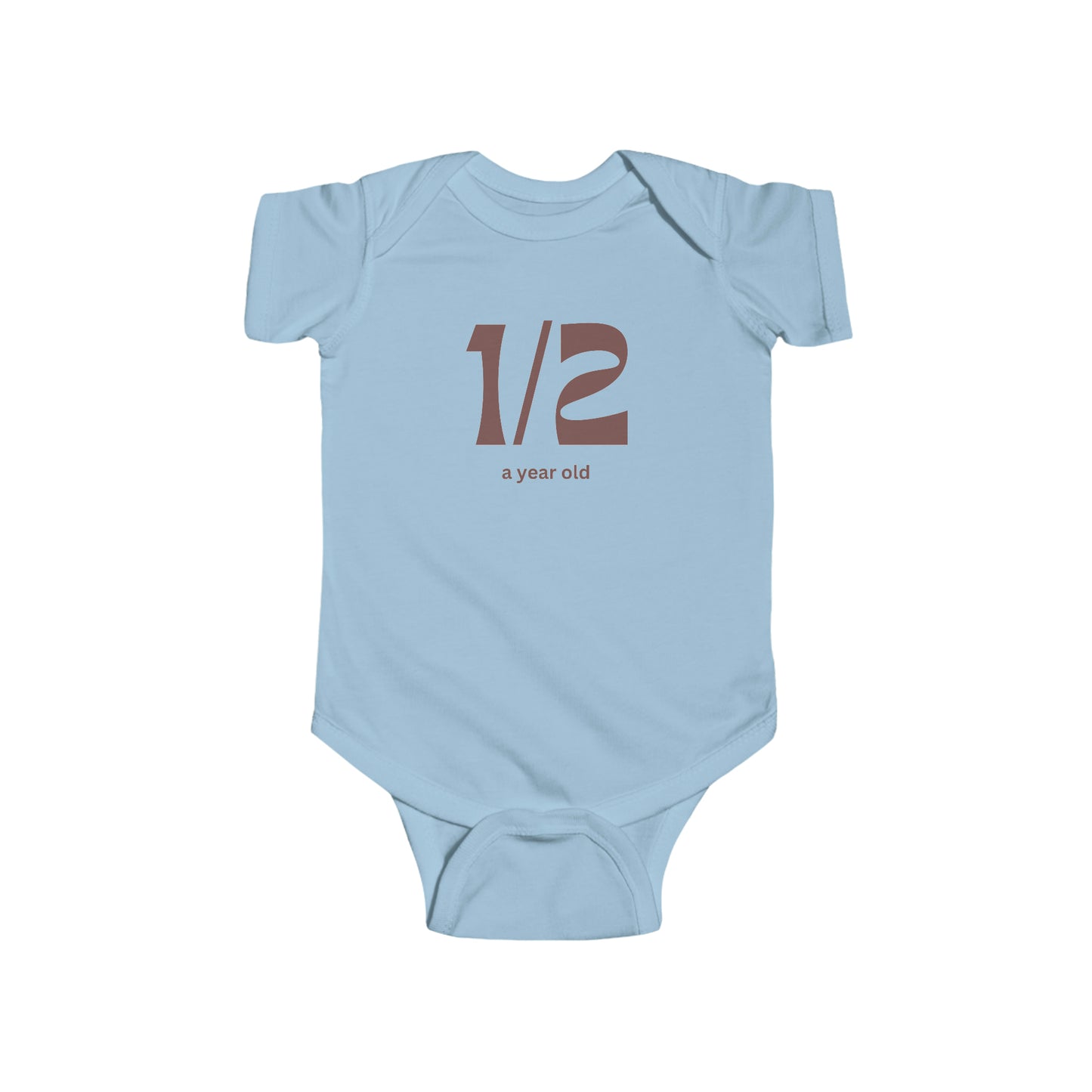 half year old-Infant Fine Jersey Bodysuit