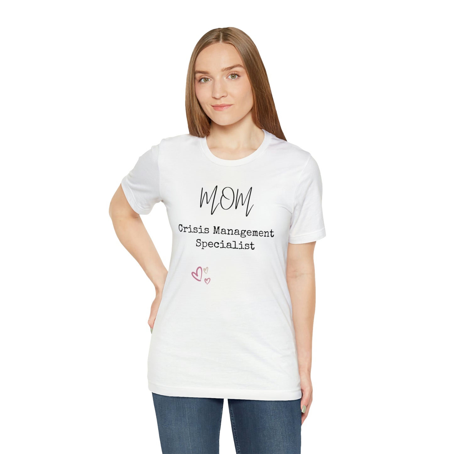 Mom Crisis Management Tshirt-Unisex Jersey Short Sleeve Tee