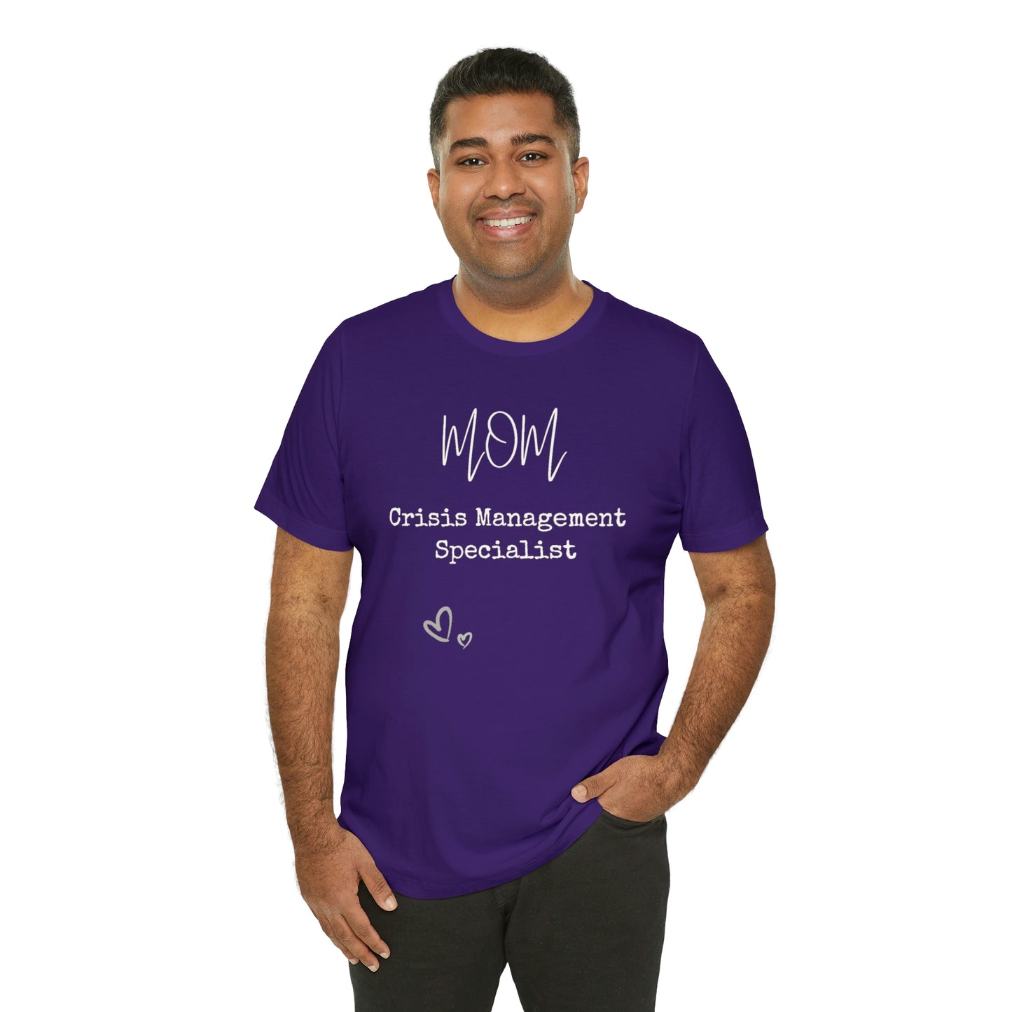 Mom Crisis Management Tshirt-Unisex Jersey Short Sleeve Tee