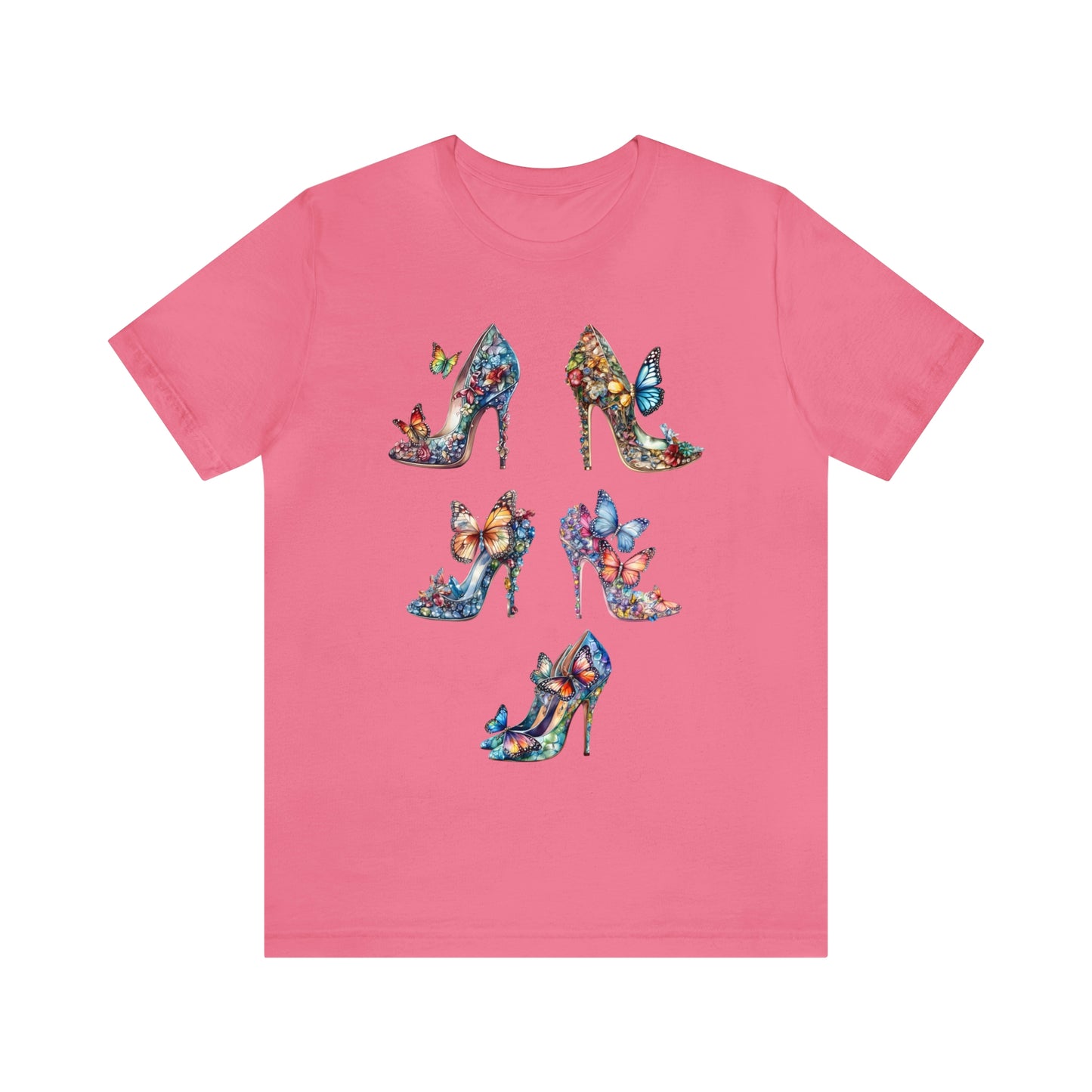 Butterfly Stilettos-Unisex Jersey Short Sleeve Tee