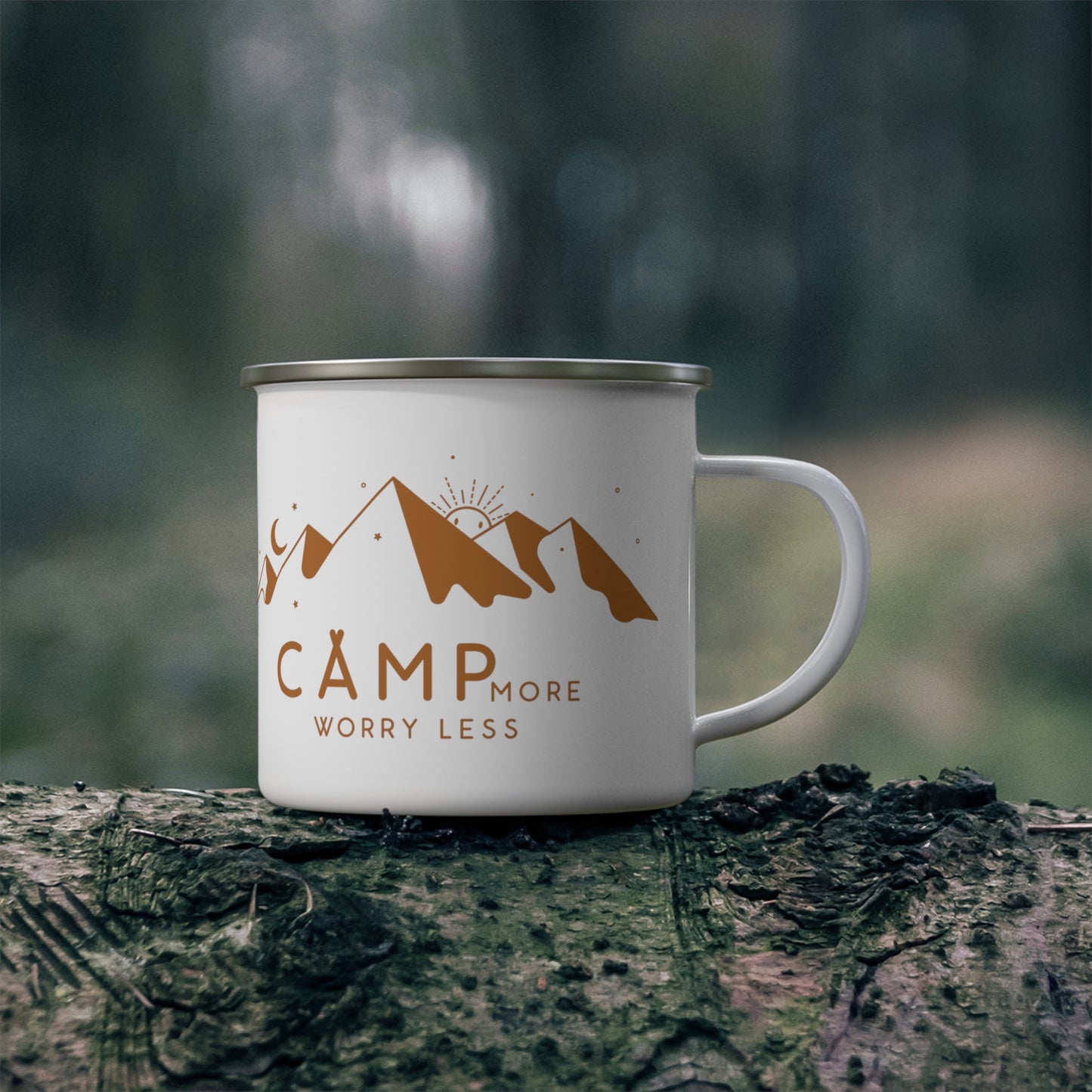 Stainless Steel Enamel Camping Mug