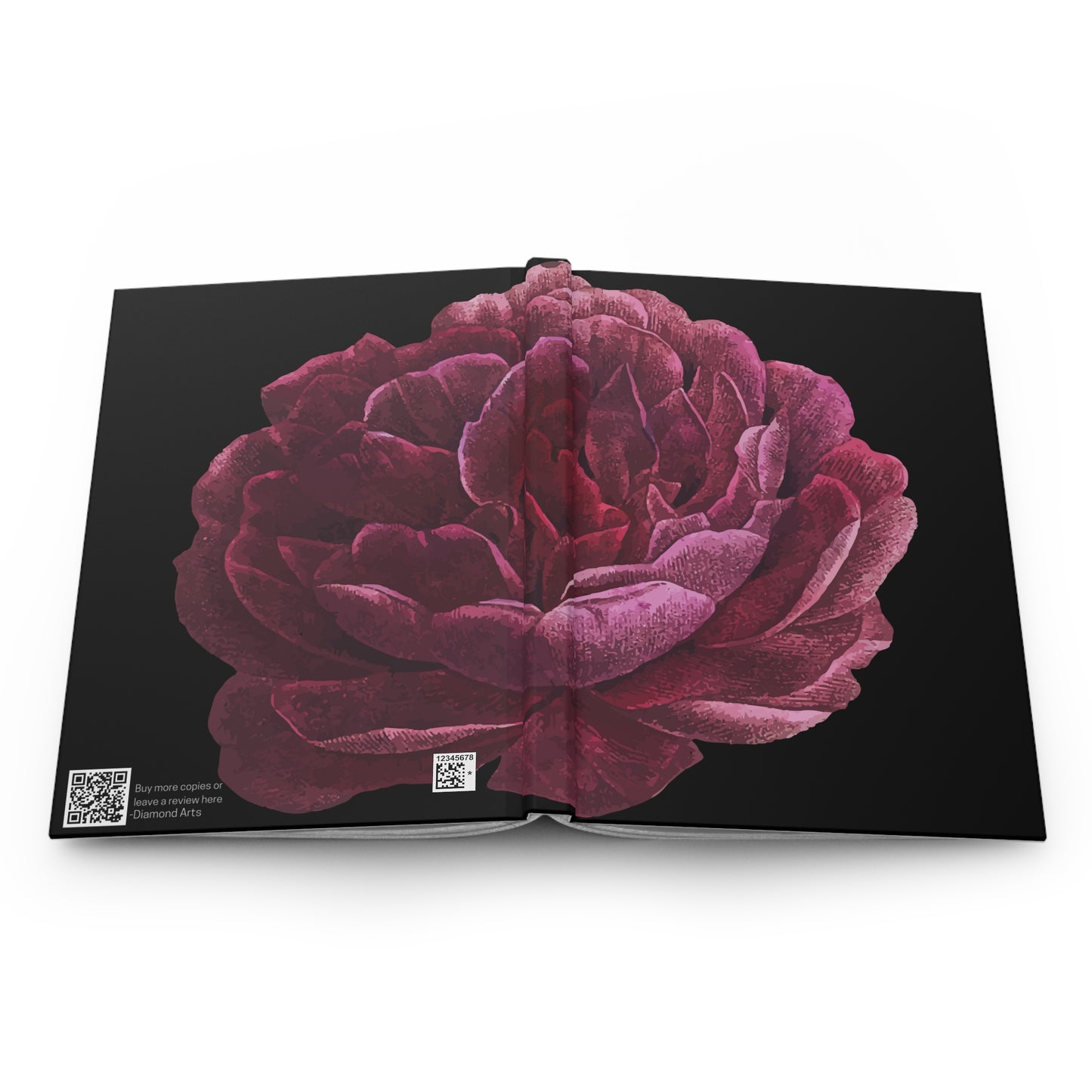 Pink Black -My Dreams Series Hardcover Journal