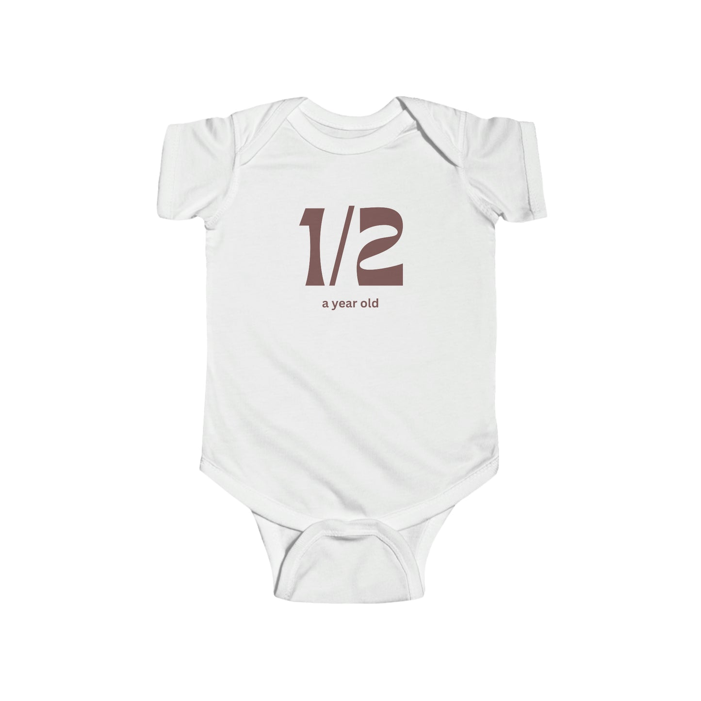 half year old-Infant Fine Jersey Bodysuit