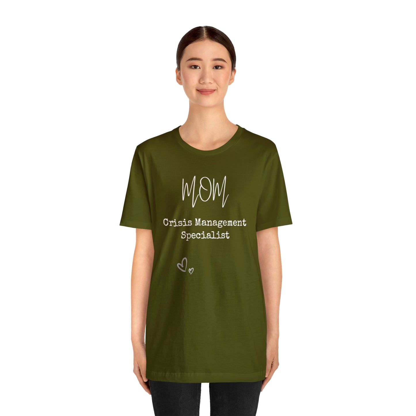 Mom Crisis Management Tshirt-Unisex Jersey Short Sleeve Tee