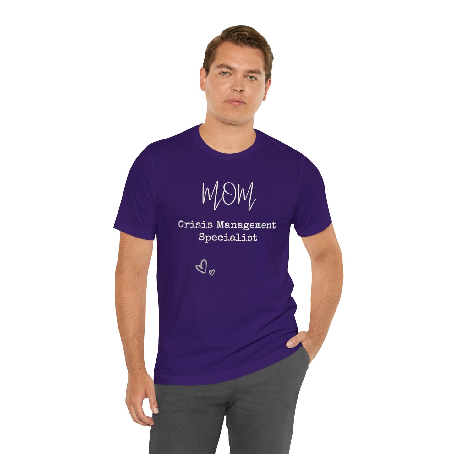 Mom Crisis Management Tshirt-Unisex Jersey Short Sleeve Tee