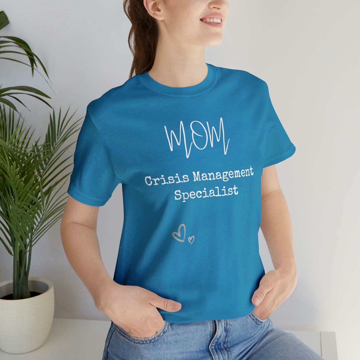 Mom Crisis Management Tshirt-Unisex Jersey Short Sleeve Tee