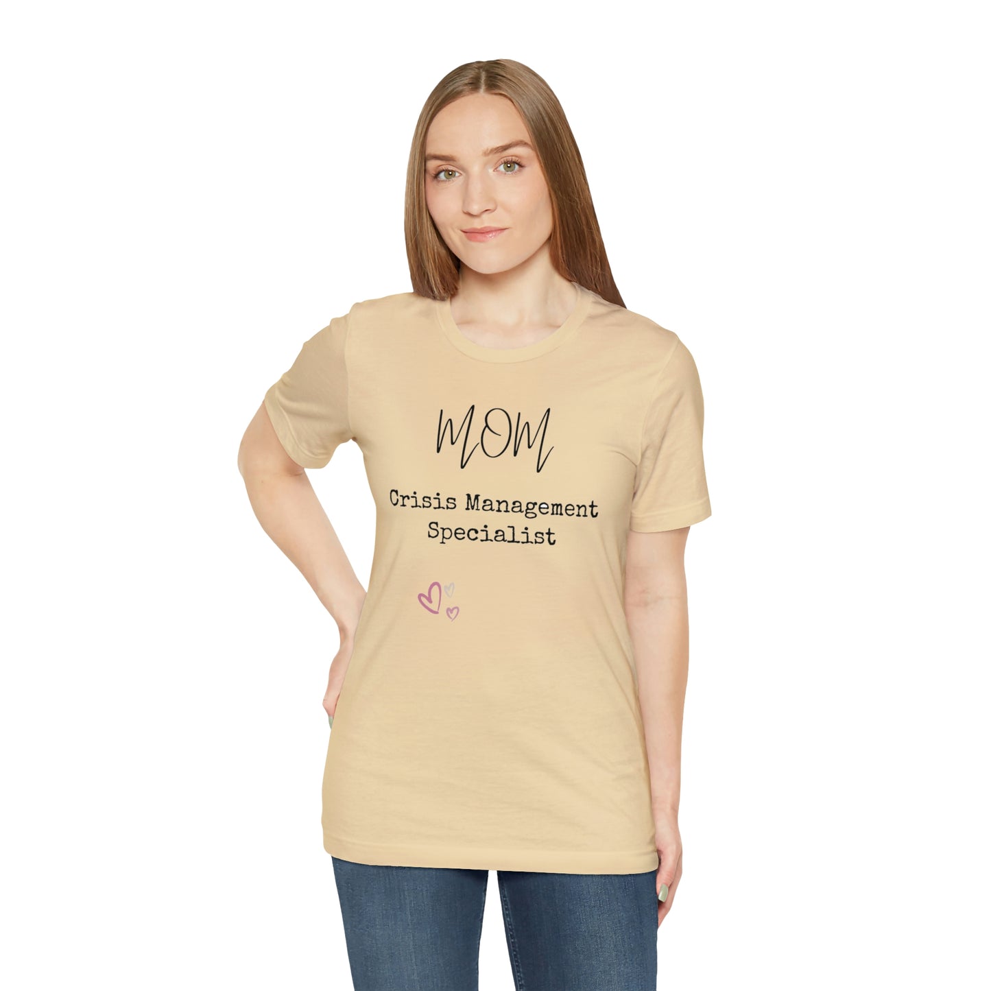 Mom Crisis Management Tshirt-Unisex Jersey Short Sleeve Tee