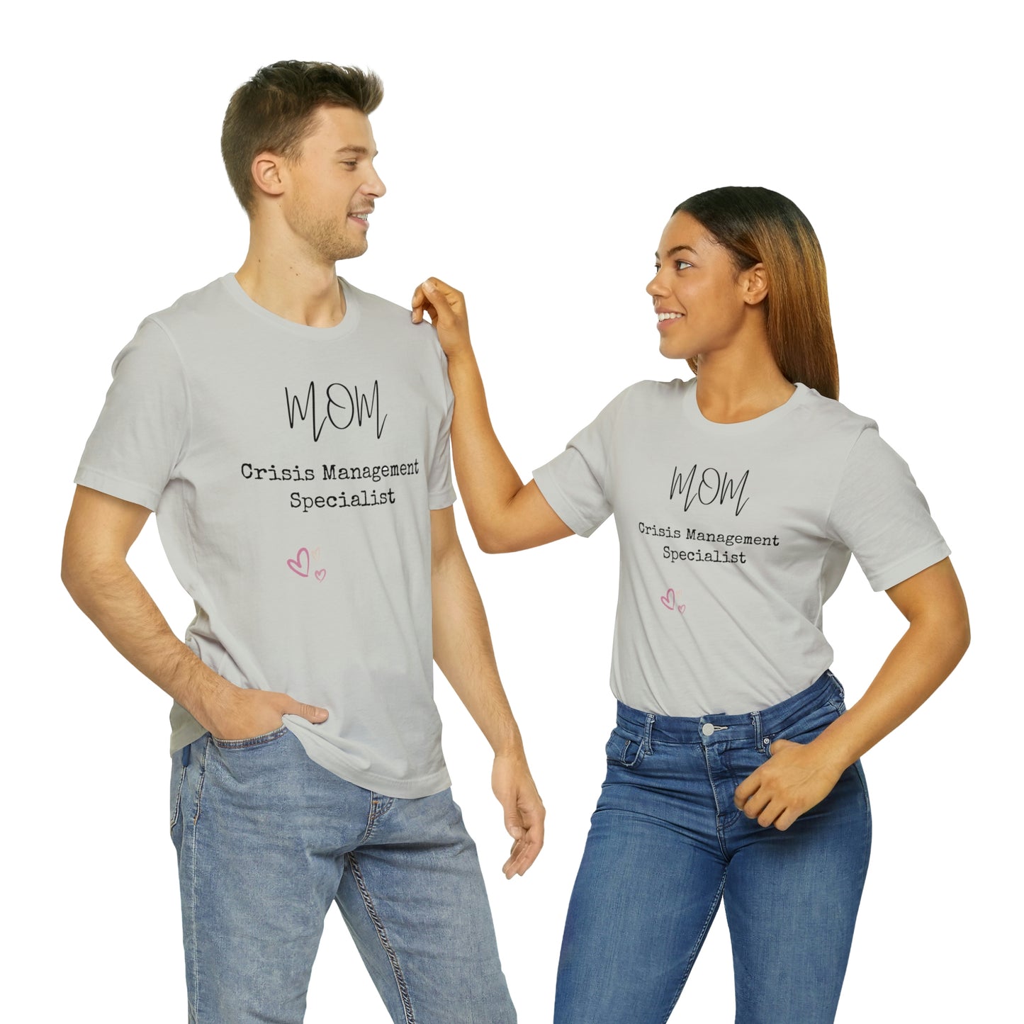 Mom Crisis Management Tshirt-Unisex Jersey Short Sleeve Tee