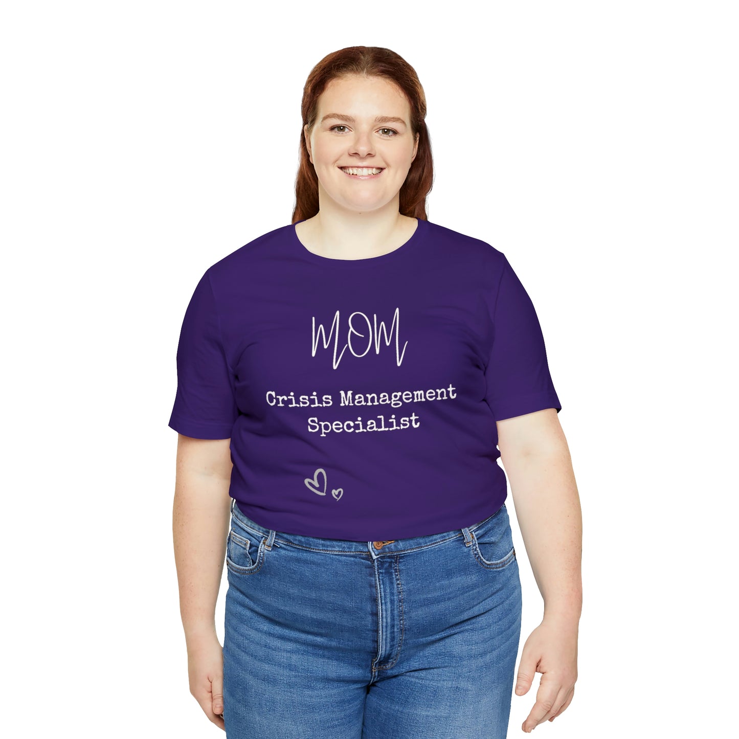 Mom Crisis Management Tshirt-Unisex Jersey Short Sleeve Tee