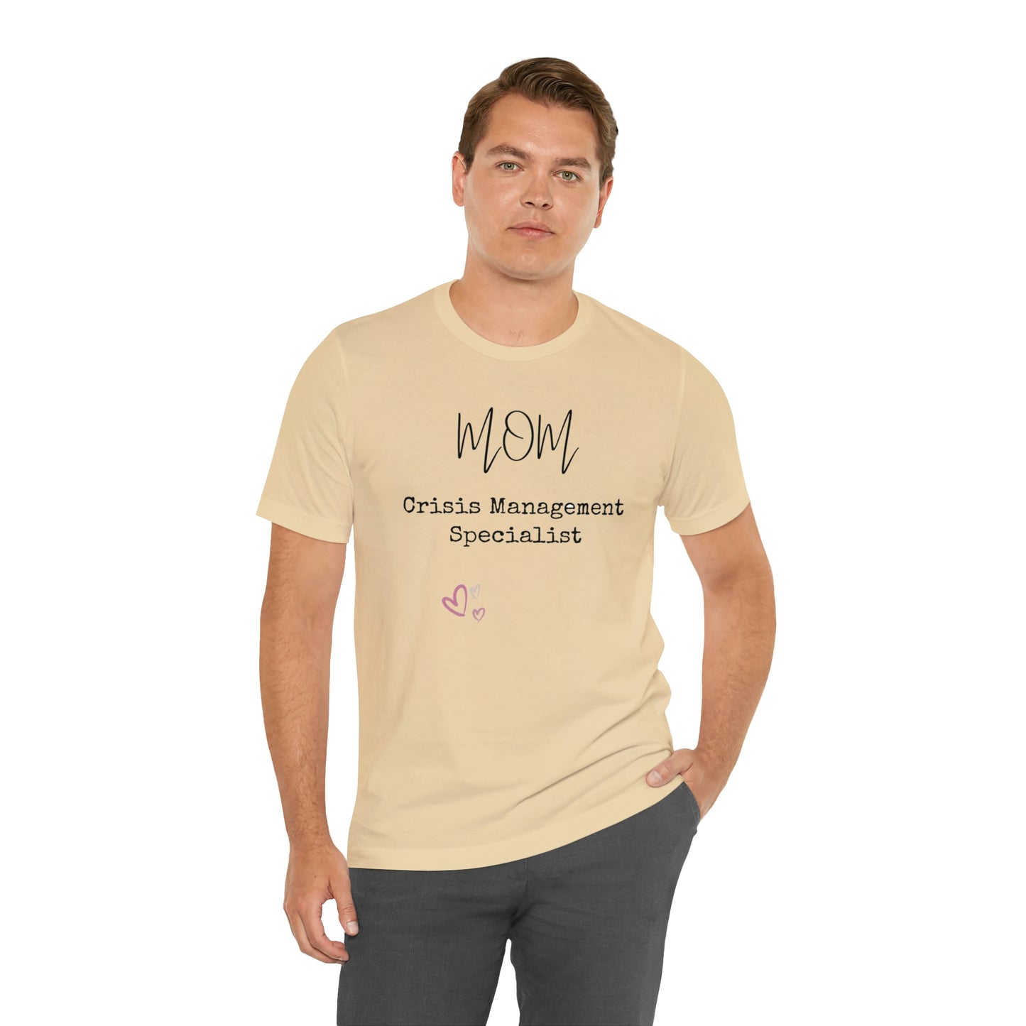 Mom Crisis Management Tshirt-Unisex Jersey Short Sleeve Tee