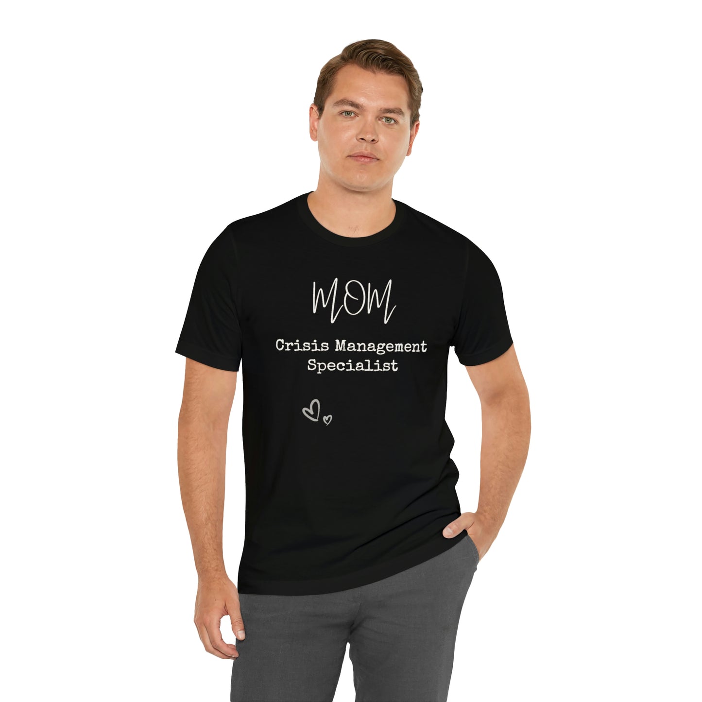 Mom Crisis Management Tshirt-Unisex Jersey Short Sleeve Tee