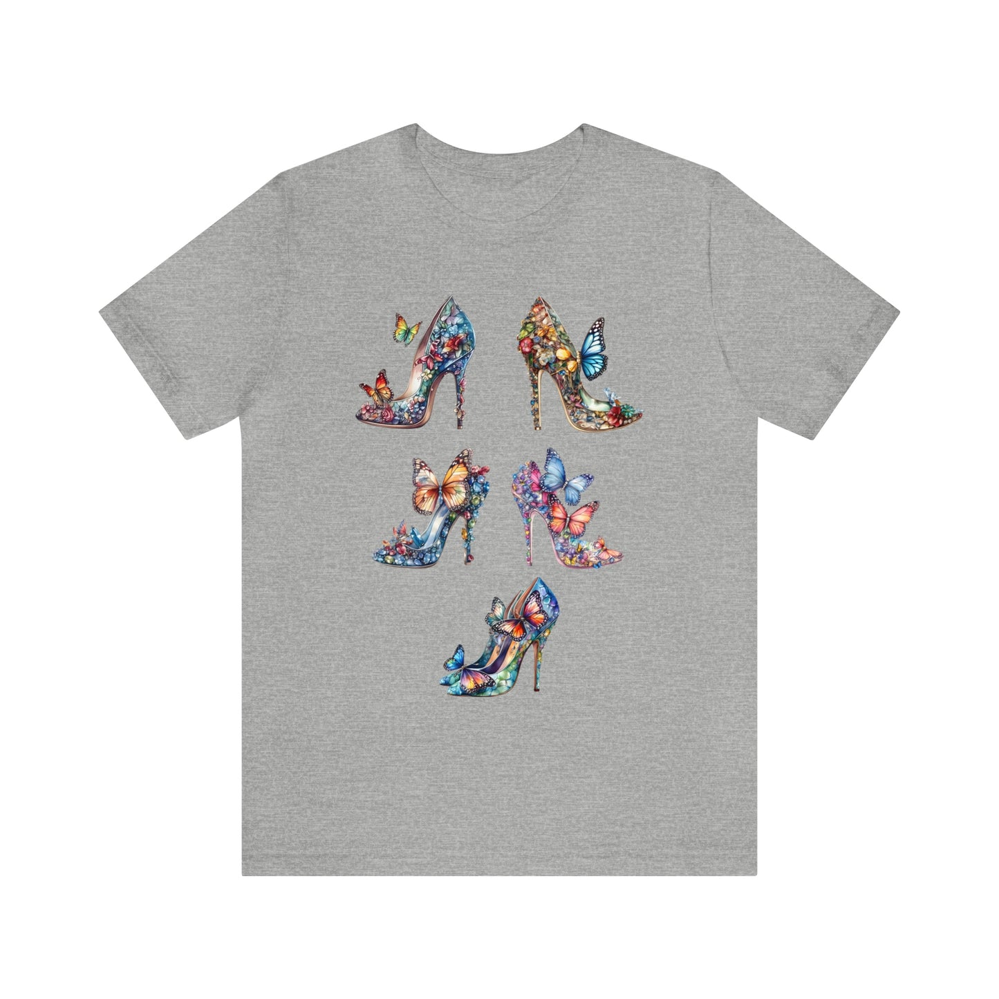 Butterfly Stilettos-Unisex Jersey Short Sleeve Tee