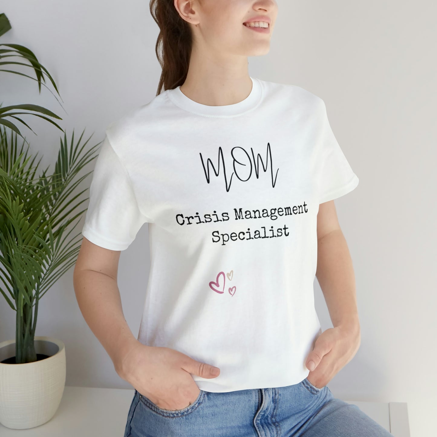 Mom Crisis Management Tshirt-Unisex Jersey Short Sleeve Tee