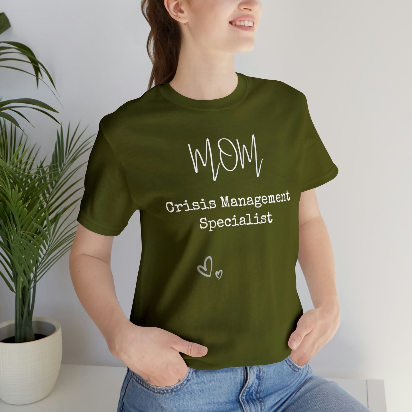 Mom Crisis Management Tshirt-Unisex Jersey Short Sleeve Tee