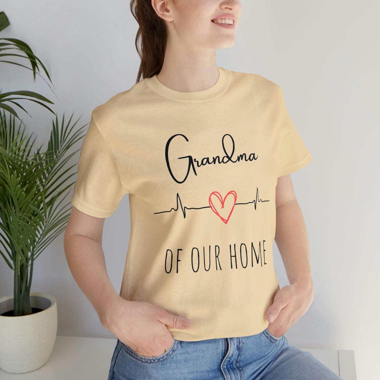 Grandma Lifeline-Unisex Jersey Short Sleeve Tee