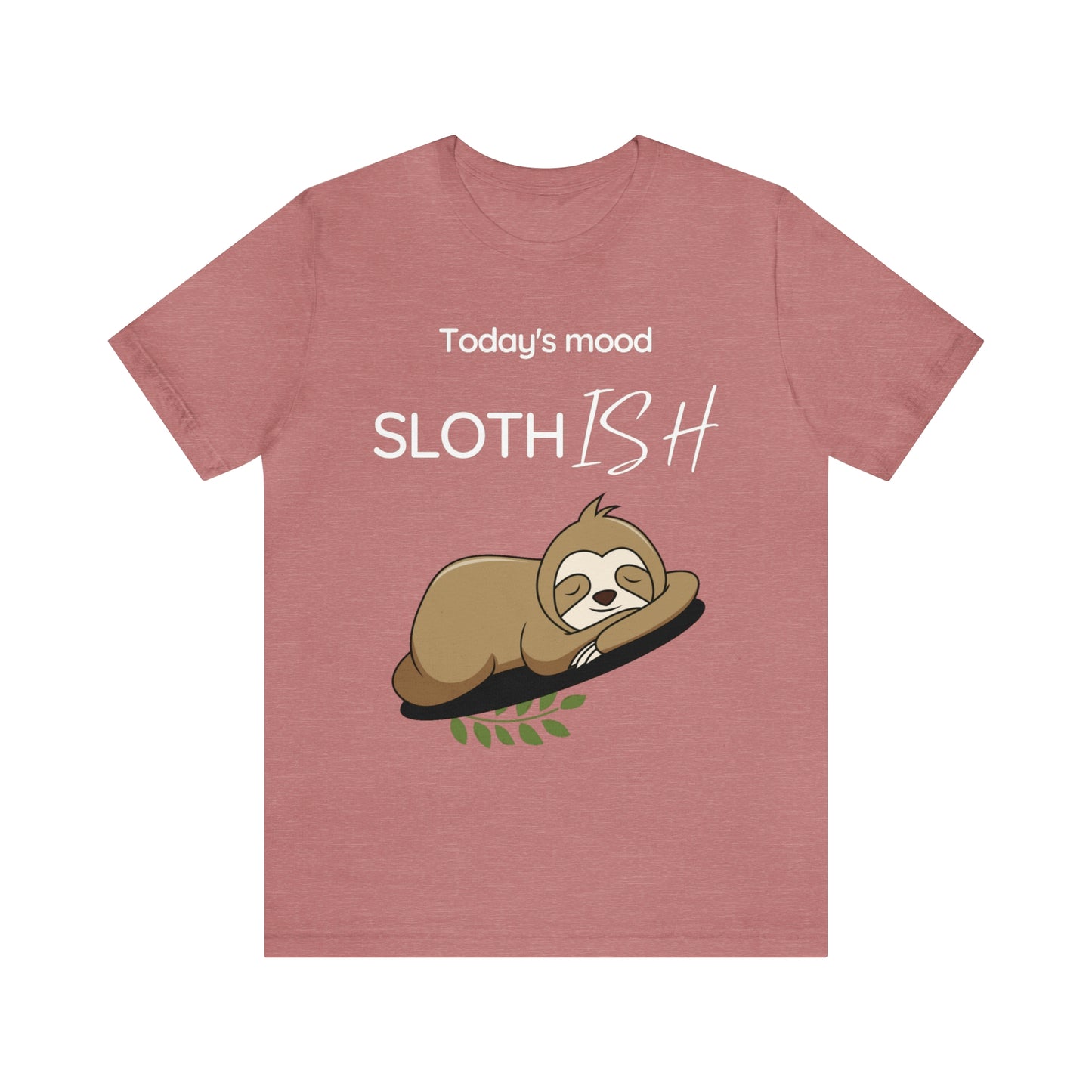 Slothish - Unisex Jersey Short Sleeve Tee