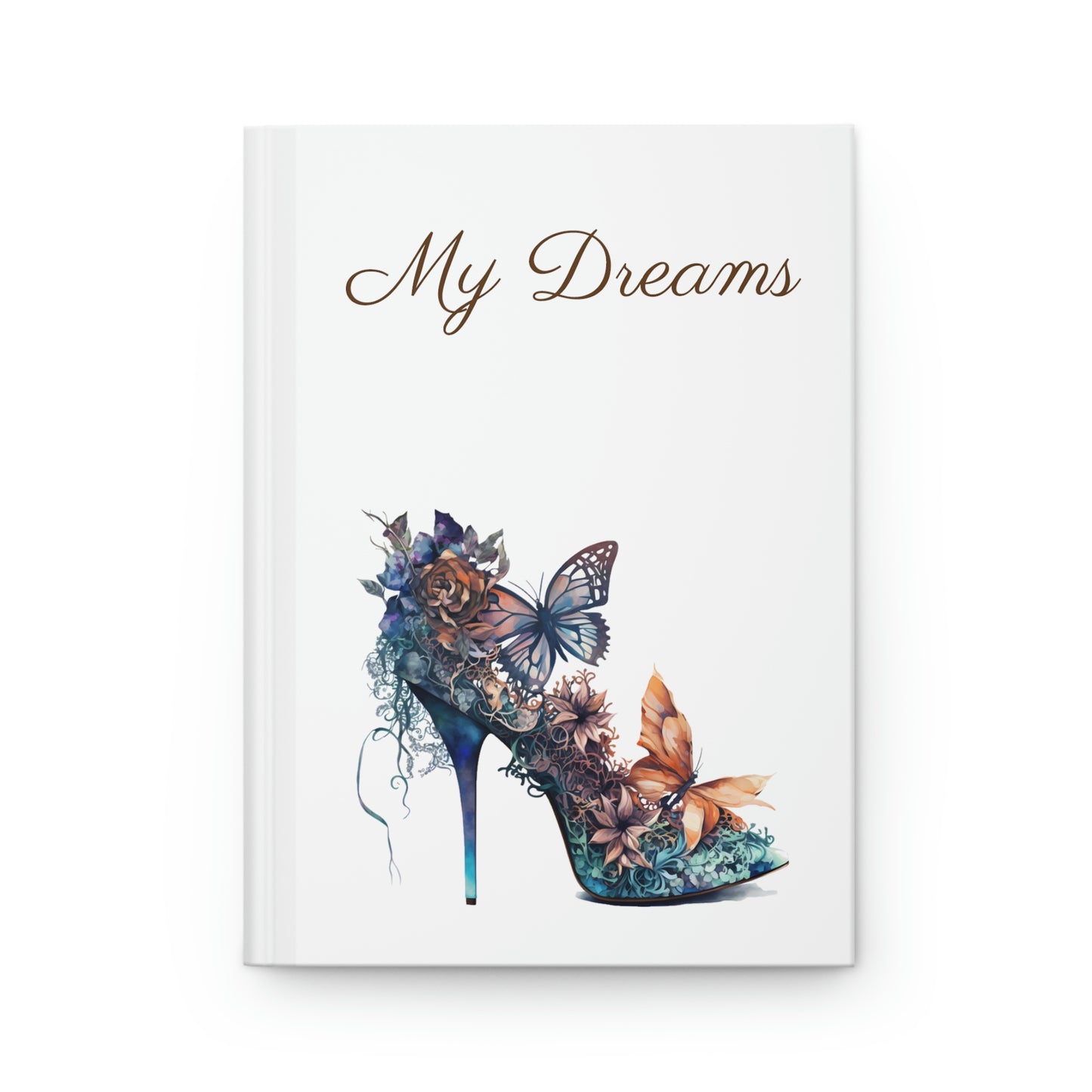 Blue Stilettoes-My Dreams Series Hardcover Journal