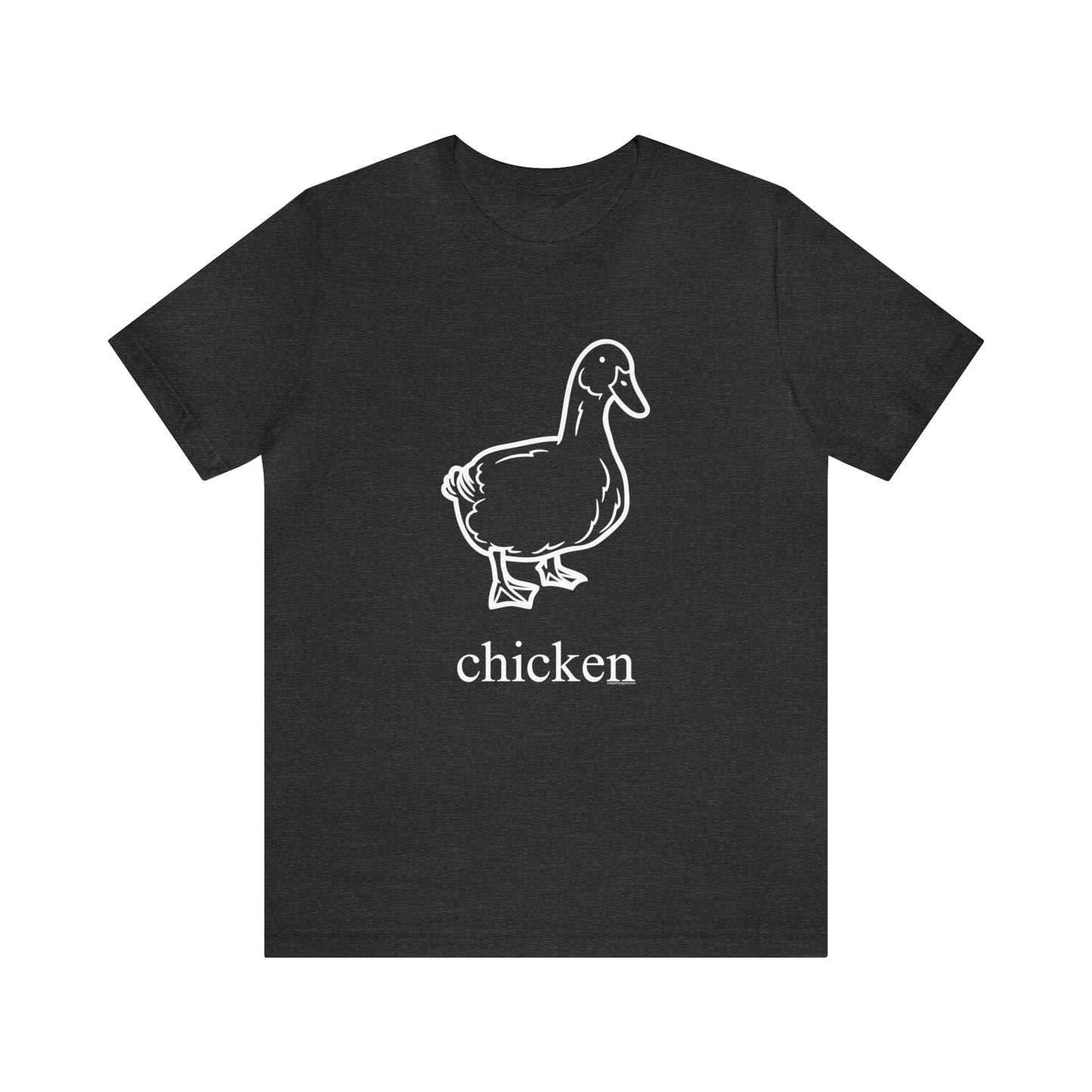 Duck named chicken-Unisex Jersey Short Sleeve Tee