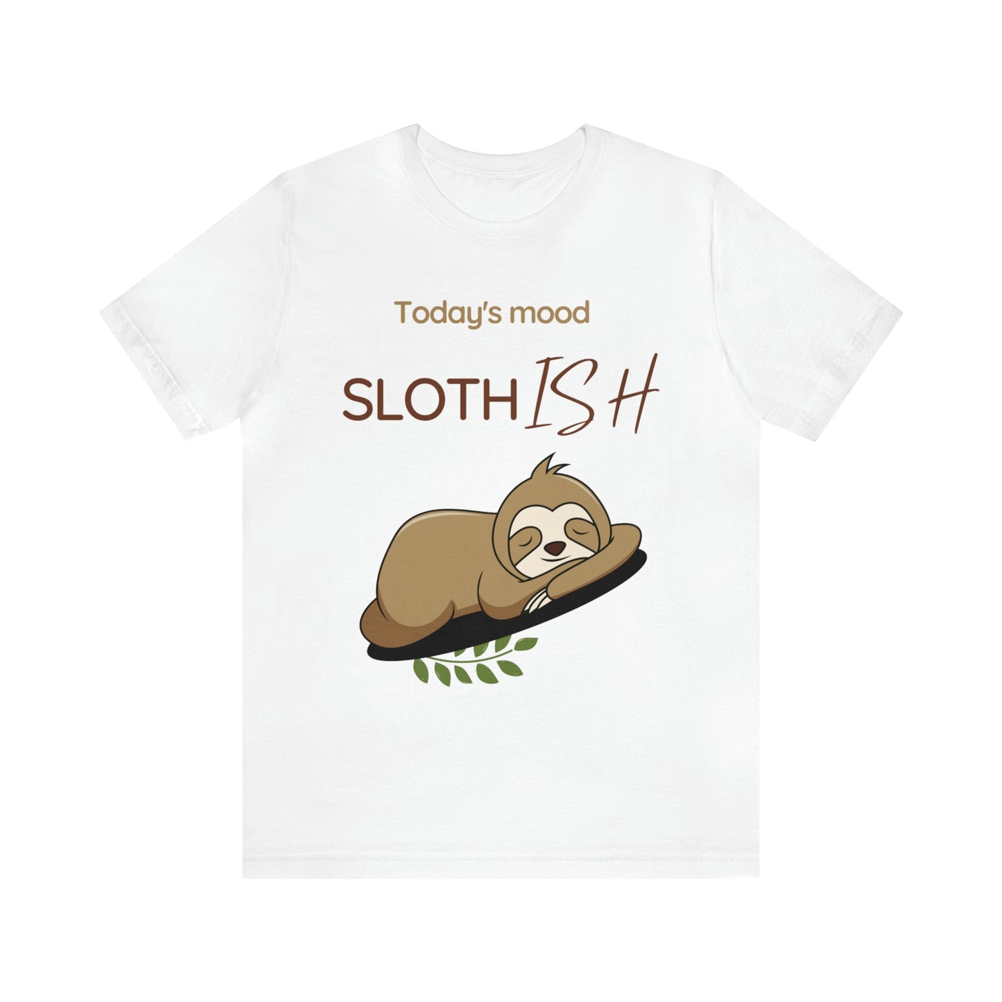 Slothish - Unisex Jersey Short Sleeve Tee